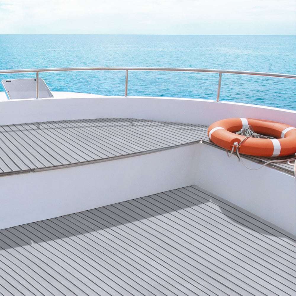 Seamanship EVA Foam Boat Flooring Mat Light Grey 240x90cm, view 7