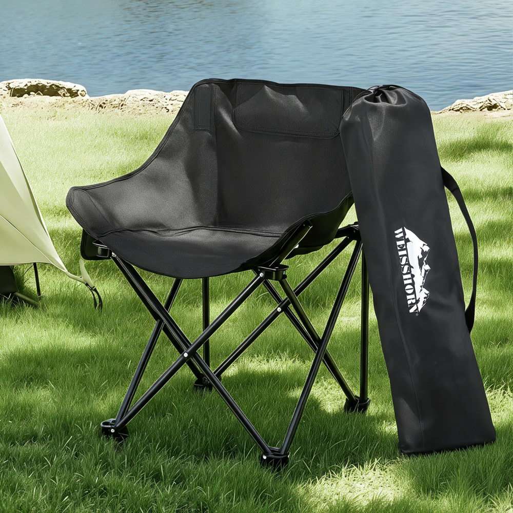 Weisshorn Folding Moon Chair – 120kg Capacity, view 7