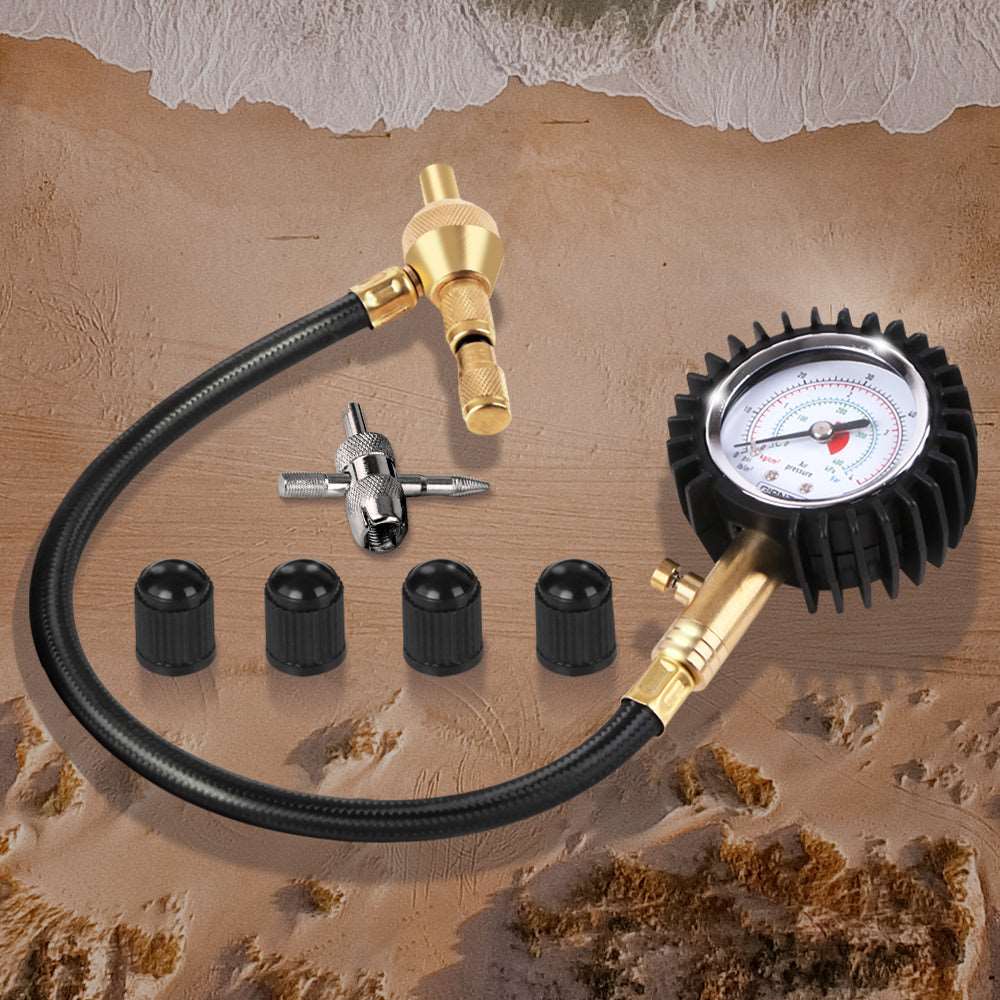 Rapid Tyre Deflator with Pressure Gauge - Giantz, view 7
