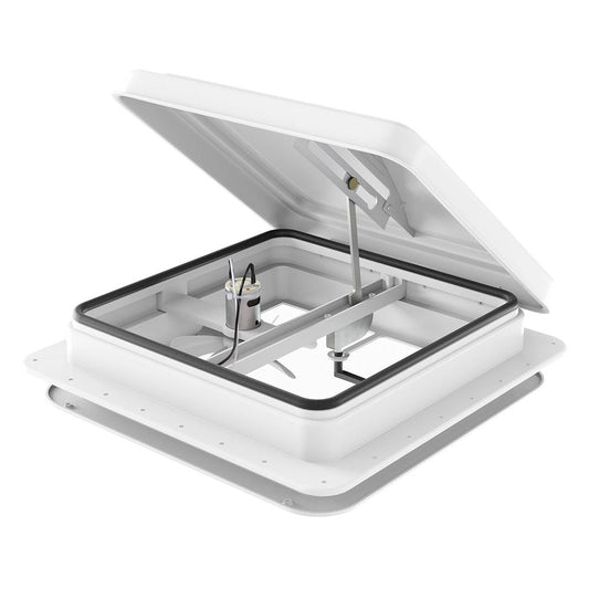 12V Caravan Roof Vent Fan - White