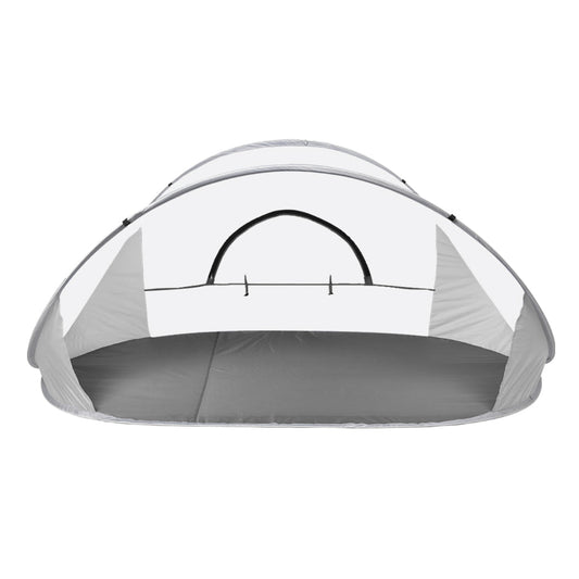 Mountview Pop Up Tent Camping Beach Grey
