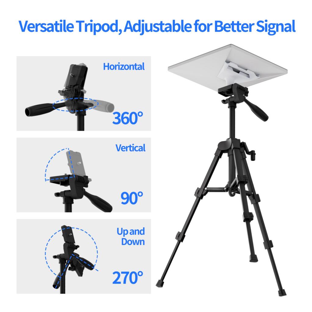 Outcamp Adjustable Tripod Mount for Starlink Mini, view 8