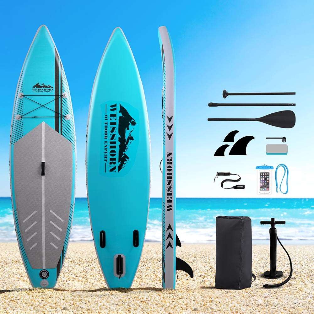 Inflatable Stand-Up Paddle Board 10.5ft – Green SUP, view 7