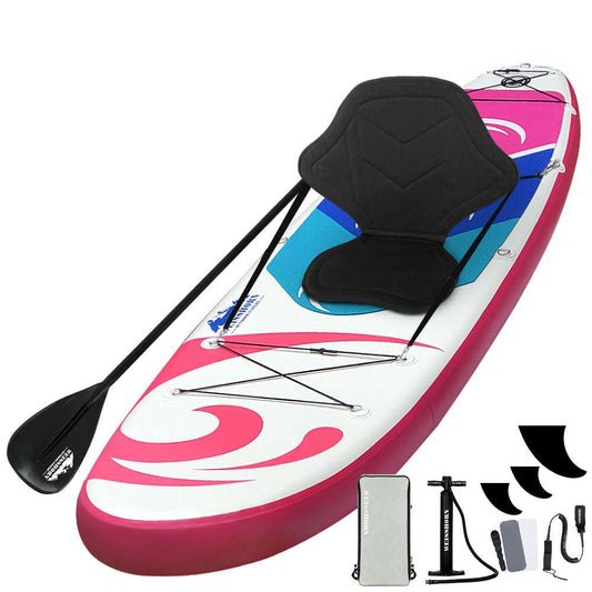 Weisshorn 11ft Inflatable SUP Paddleboard - Pink
