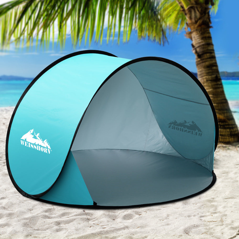 Pop Up Beach Tent 3 Person - Weisshorn Blue, view 7