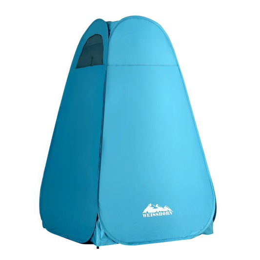 Pop Up Shower Toilet Tent - Weisshorn Blue