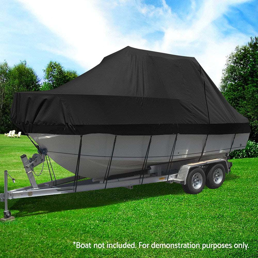 Seamanship 19–21ft Trailerable Boat Cover – Black, view 7