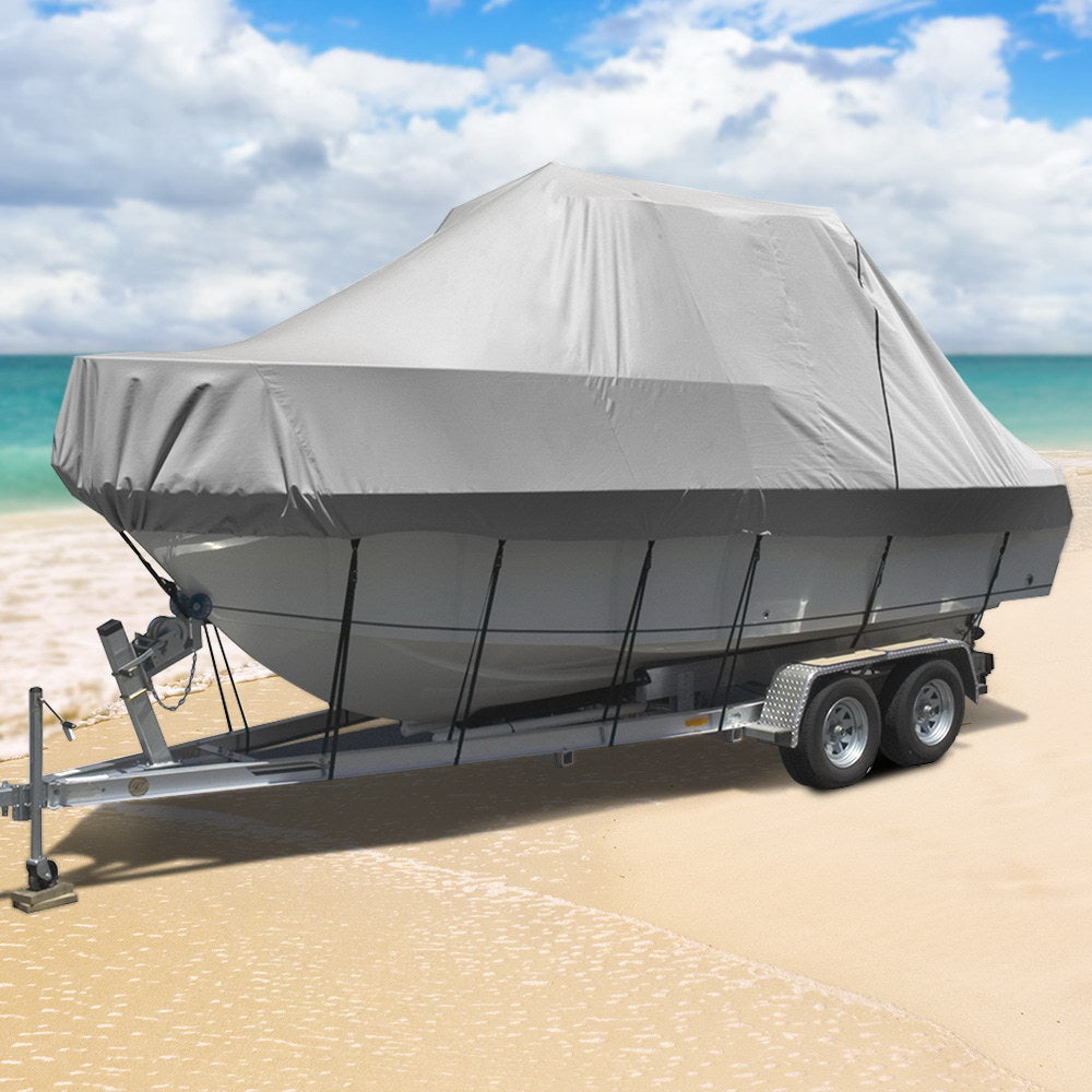 Seamanship 19–21ft Trailerable Boat Cover – Grey, view 8