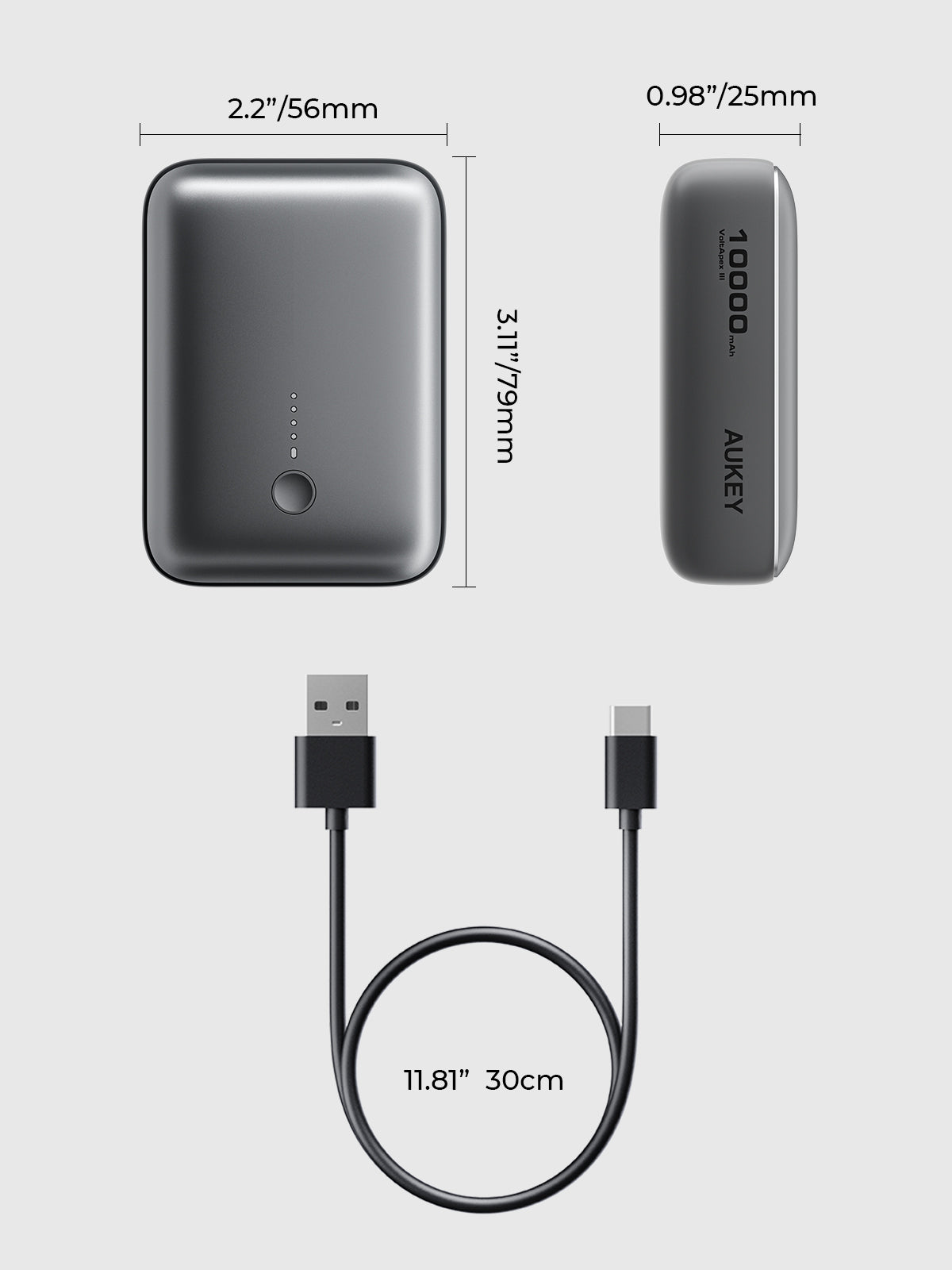 AUKEY Spark Mini 10000mAh Power Bank, view 9