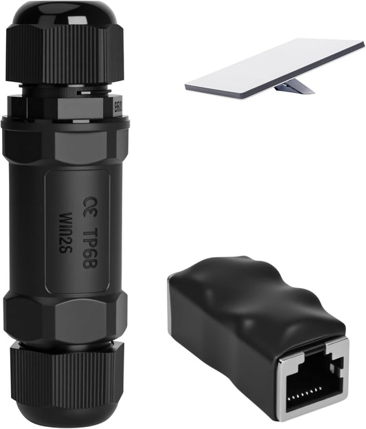 Starlink RJ45 Coupler IP68 Waterproof Lightning Protection