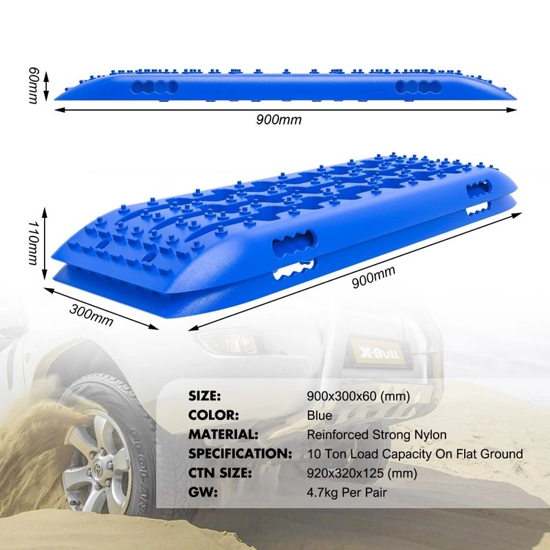 Recovery Tracks Gen 2.0 2pc - Blue, view 8
