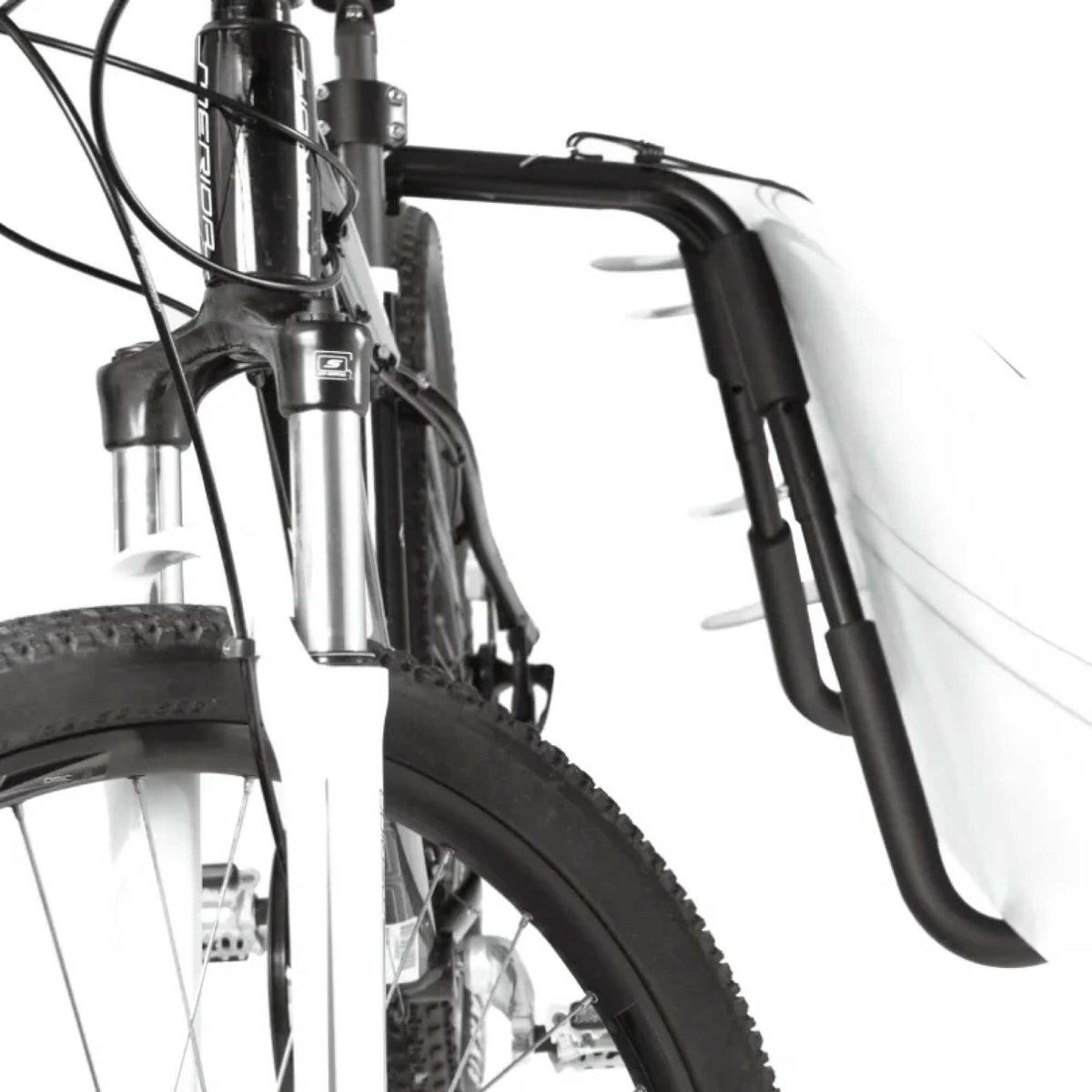 Surfboard Bike Rack for Bicycle - Black, view 4