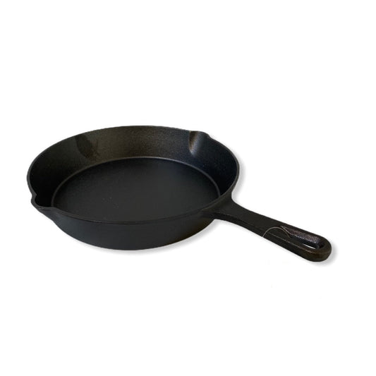 25cm Cast Iron Skillet – Pre-Seasoned