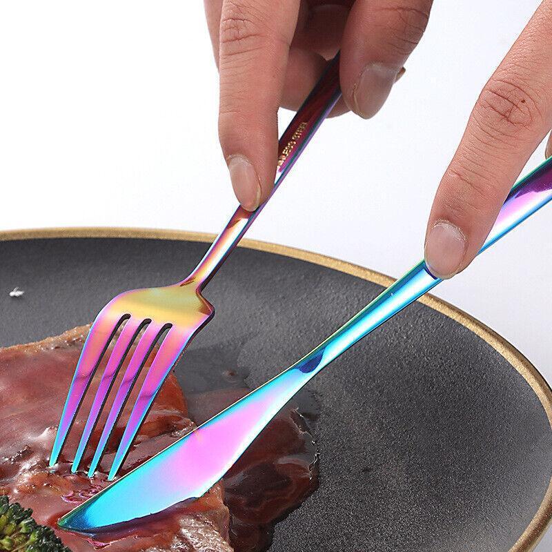 8-Piece Stainless Steel Travel Cutlery Set, view 5