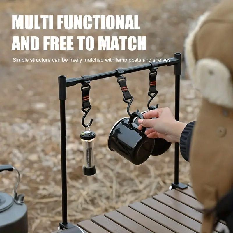 Camping Table Lamp Stand – Aluminium Clamp Mount, view 5