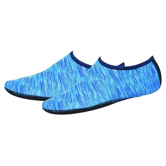 Unisex Slip-On Neoprene Water Shoes – Blue XL