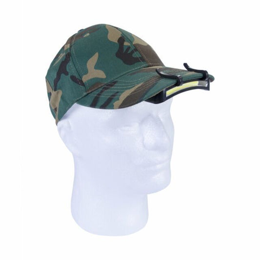 Brillar COB Clip-On Cap Light - 200 Lumen Hands-Free