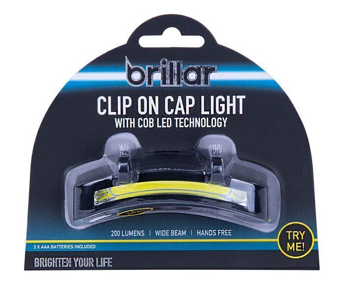 Brillar COB Clip-On Cap Light - 200 Lumen Hands-Free, view 6