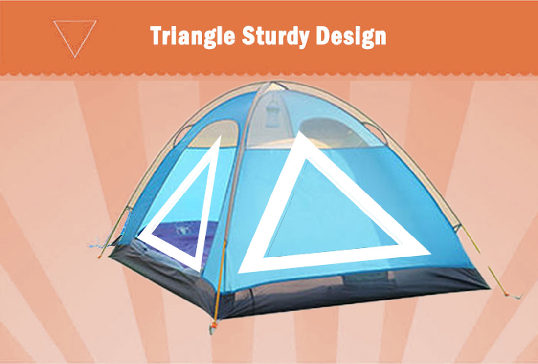 2-Person Lightweight Hiking Tent – Waterproof, view 10