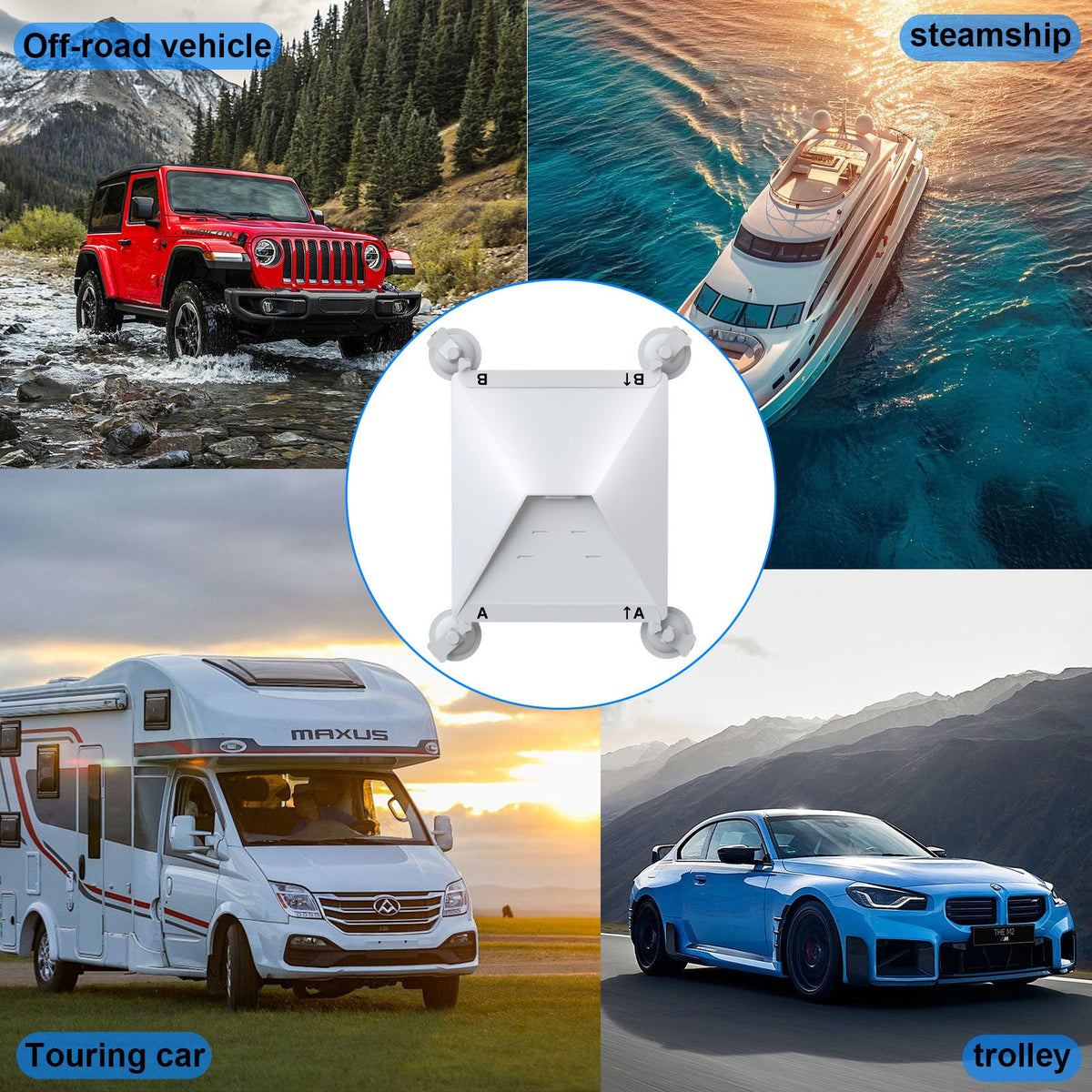 Starlink Mini Suction Cup Mount — Car, RV & Boat, view 7