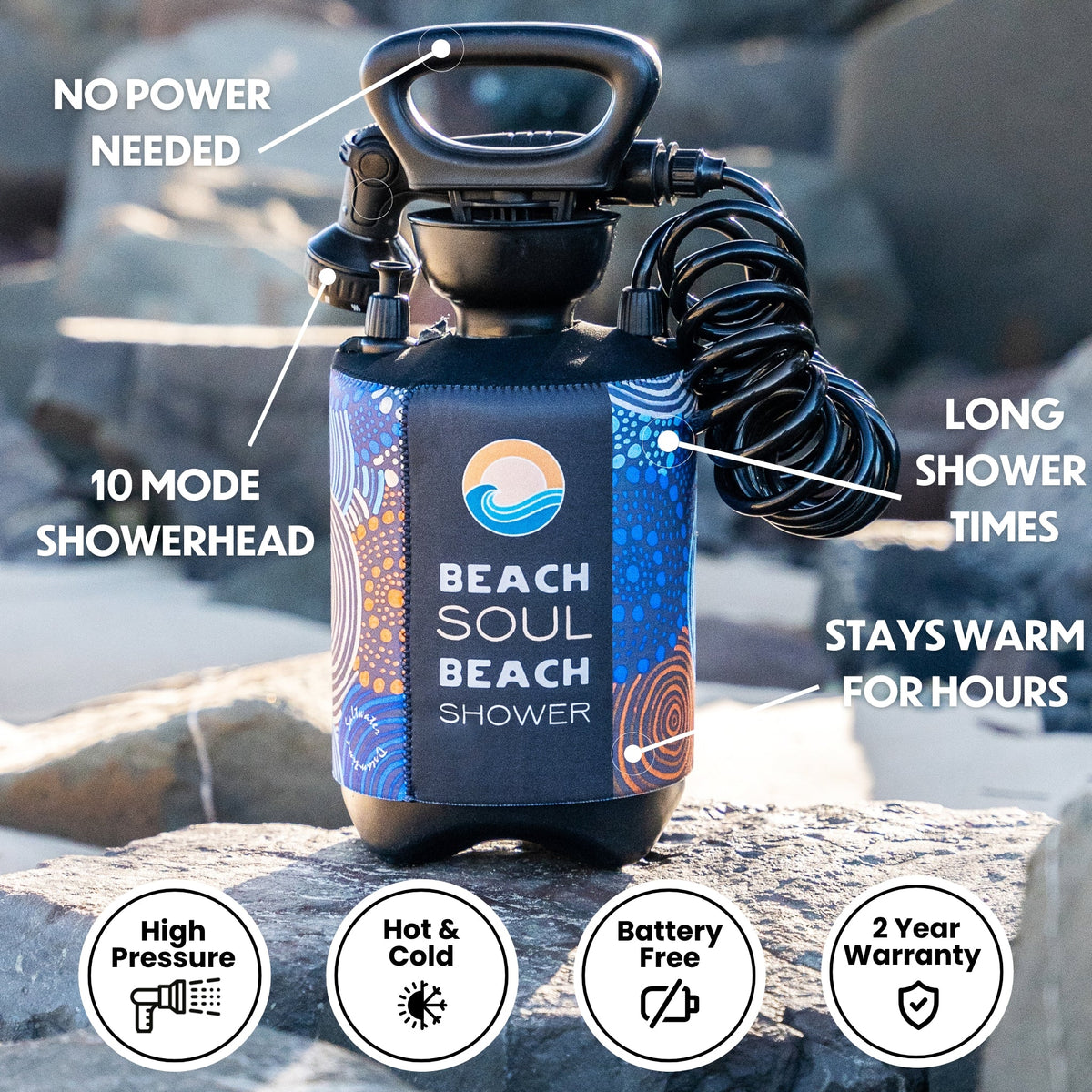 Portable Shower Jamigam 5L, view 4