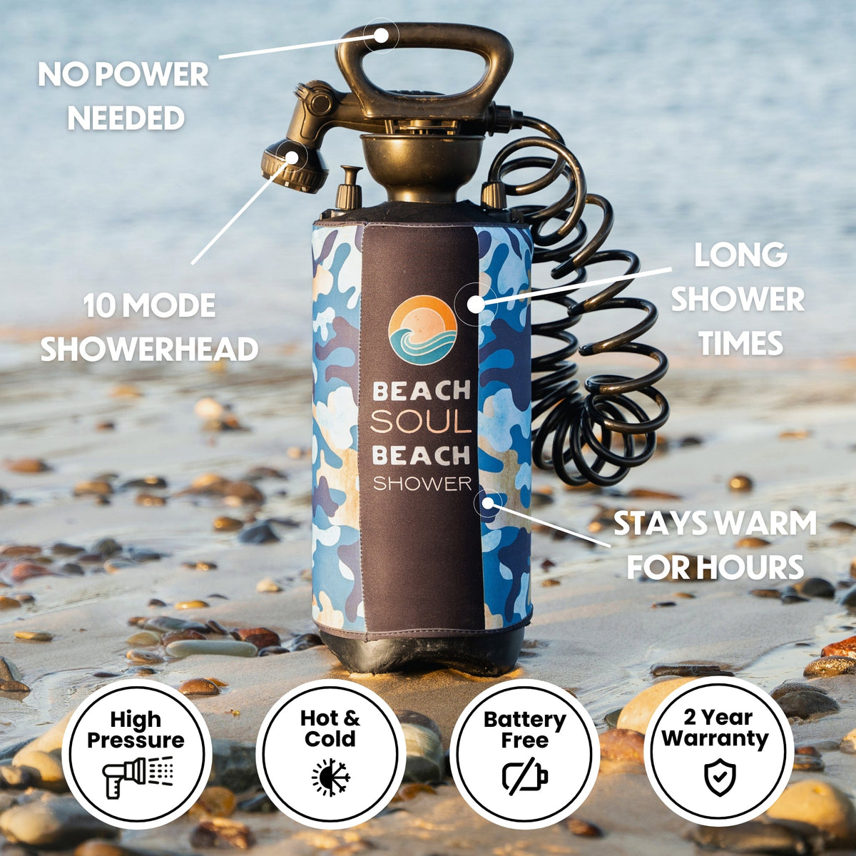 Portable Shower Chill Chameleon 8L, view 4