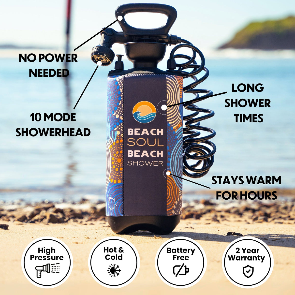 Portable Shower Jamigam 8L, view 4