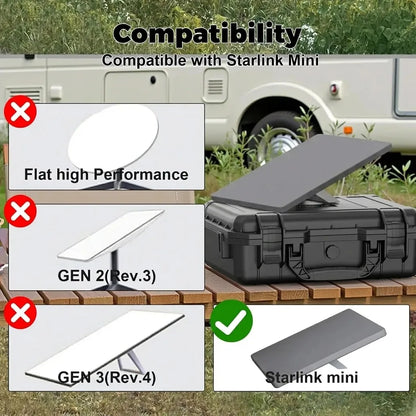 Outcamp Silicone Protective Case for Starlink Mini, view 4