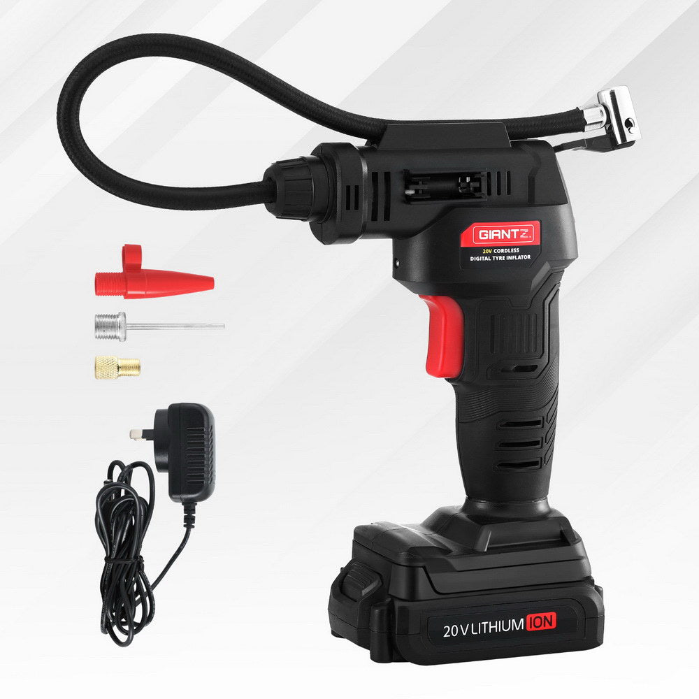 Giantz 20V Cordless Tyre Inflator Air Compressor 120PSI, view 7
