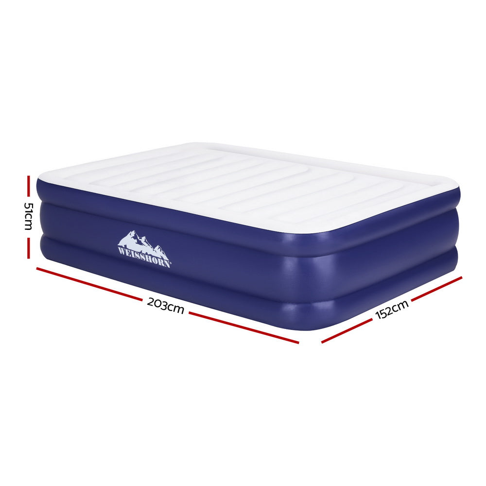 Weisshorn Queen Air Mattress 51cm with AC Pump, view 2