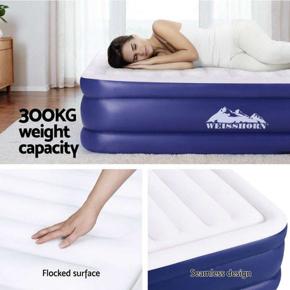 Weisshorn Queen Air Mattress 51cm with AC Pump, view 5