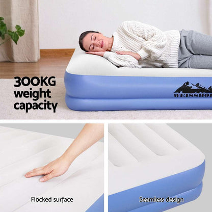 Weisshorn Queen Air Mattress 41cm with Built-In Pump, view 5