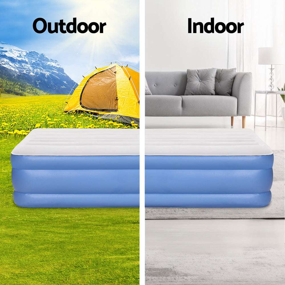 Weisshorn Queen Air Mattress 46cm with Built-In Pump, view 4