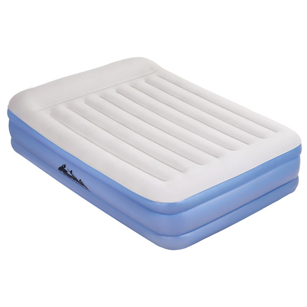 Queen Air Mattress 50cm High with Built-In Pump – Inflatable Bed