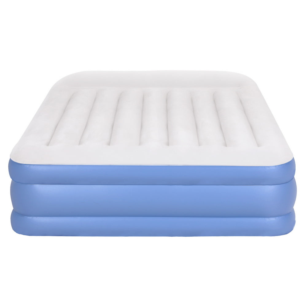 Queen Air Mattress 50cm High with Built-In Pump – Inflatable Bed, view 3