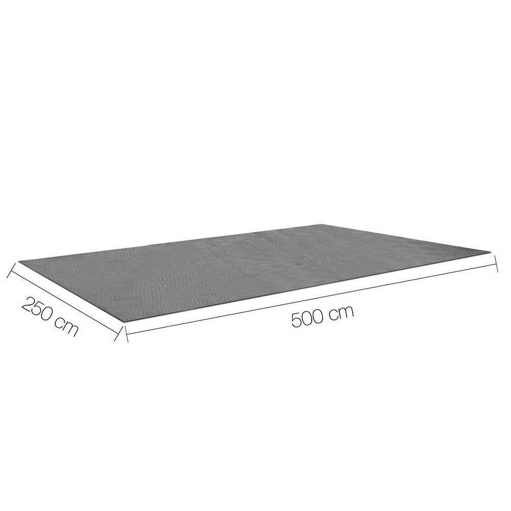 Weisshorn 5x2.5m Annex Matting 600GSM - Grey, view 2