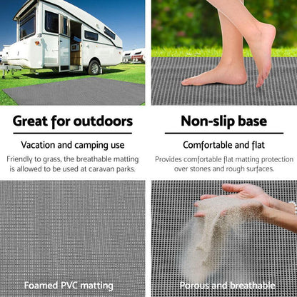 Annex Floor Mat 5x2.5m – Grey | Weisshorn, view 5