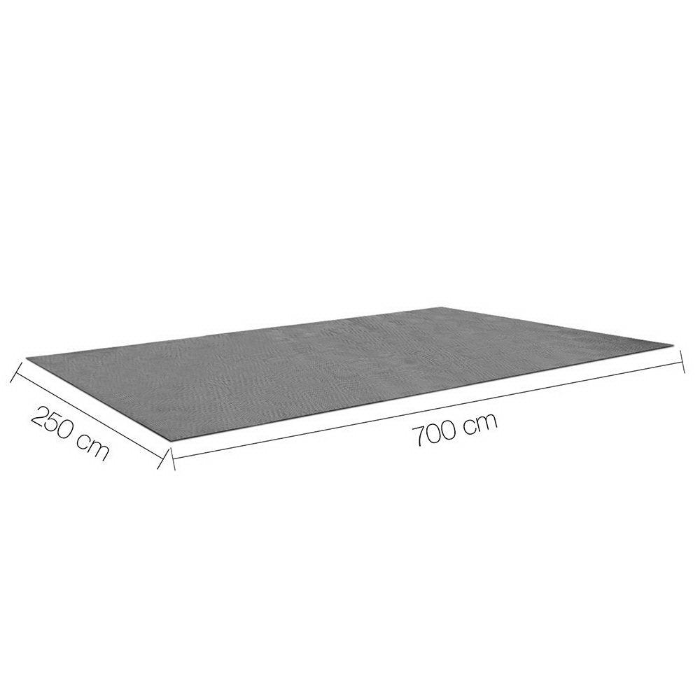 Weisshorn 7x2.5m Annex Matting 600GSM - Grey, view 2