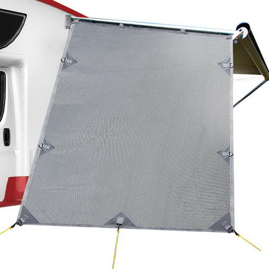 Caravan Awning End Privacy Screen 2.2m - Grey