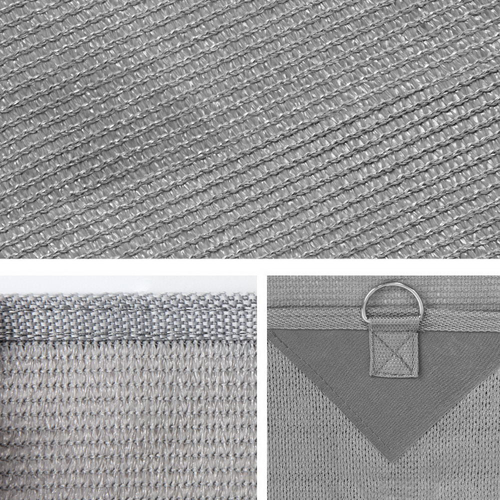 Pop Top Caravan Awning End Screen 2.1m - Grey, view 3