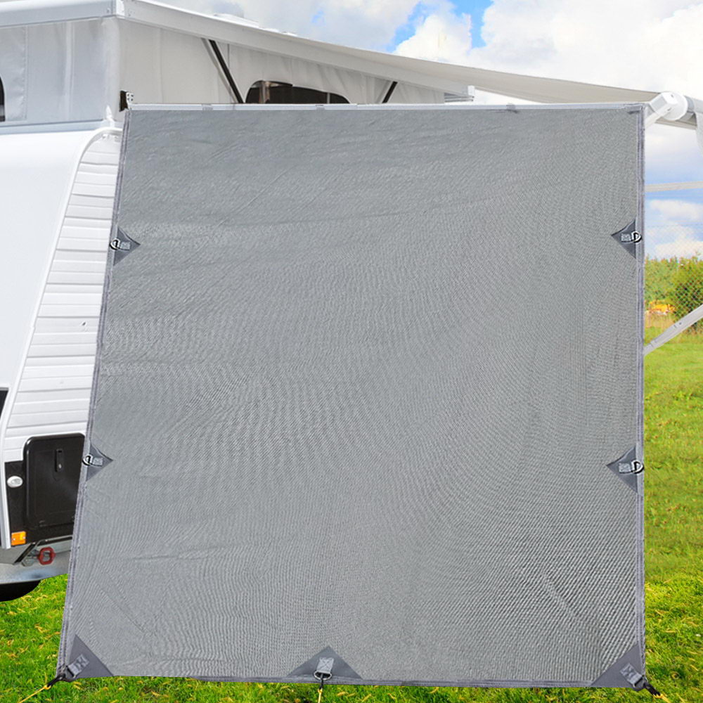 Pop Top Caravan Awning End Screen 2.1m - Grey, view 7
