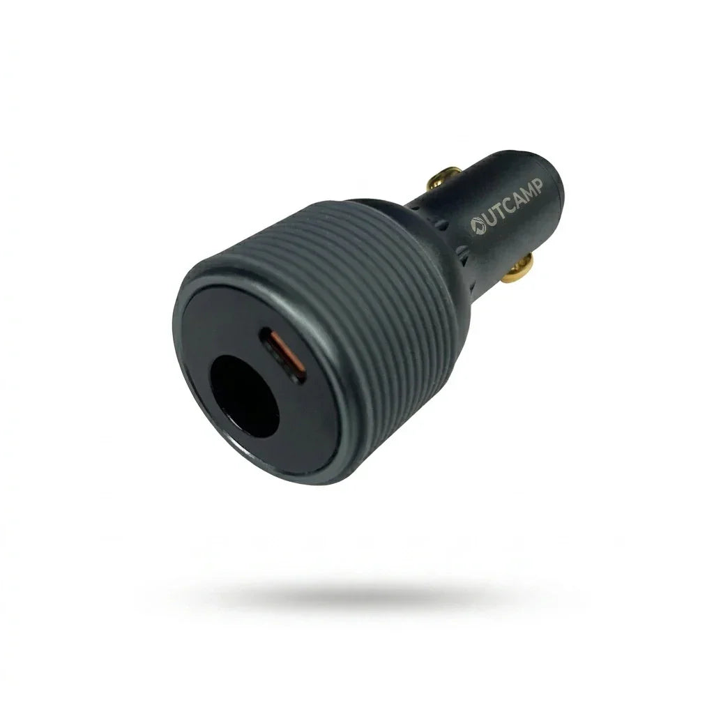 Outcamp 135W Car Adapter for Starlink Mini with USB-C, view 3