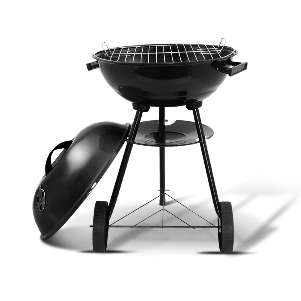 Charcoal BBQ Barrel Smoker – Grillz