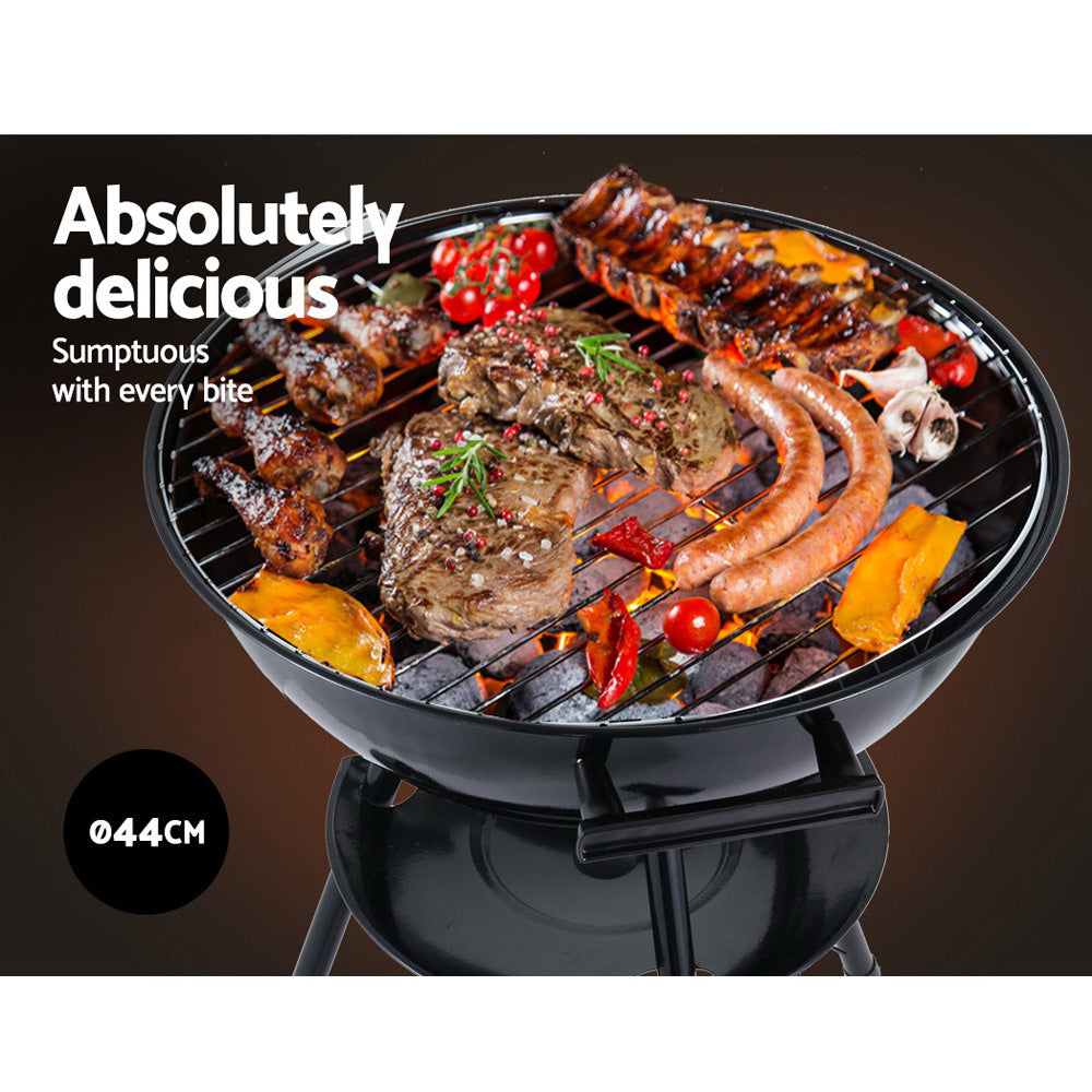 Charcoal BBQ Barrel Smoker – Grillz, view 4
