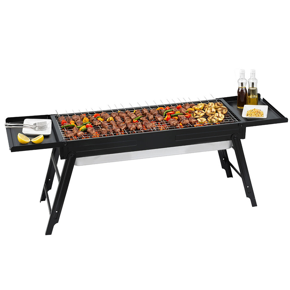 Grillz Foldable Charcoal BBQ Grill – Camping & Outdoor