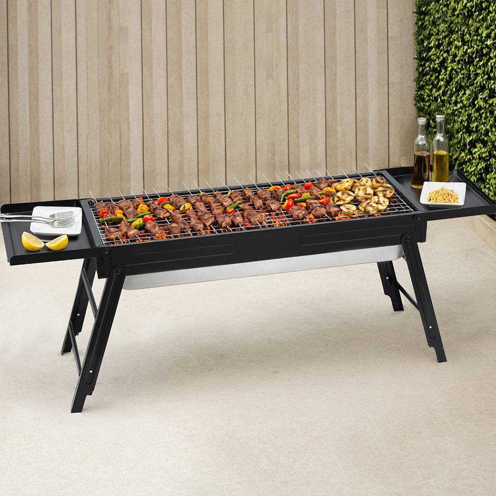 Grillz Foldable Charcoal BBQ Grill – Camping & Outdoor, view 7