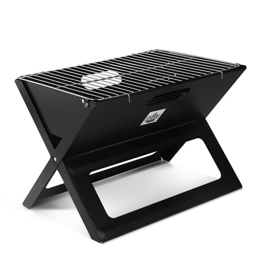 Portable Folding Steel Fire Pit BBQ Grill