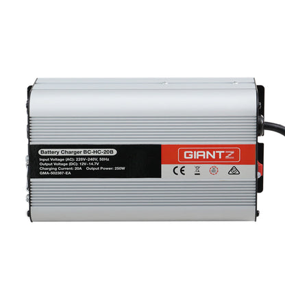 Giantz 12V 20A Automatic Battery Charger, view 3