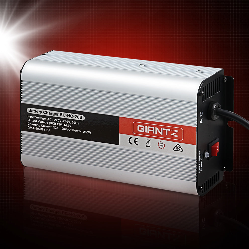 Giantz 12V 20A Automatic Battery Charger, view 8