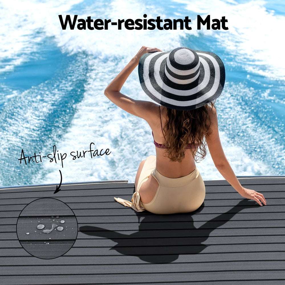 EVA Foam Boat Decking Mat 240x90cm – Dark Grey, view 5